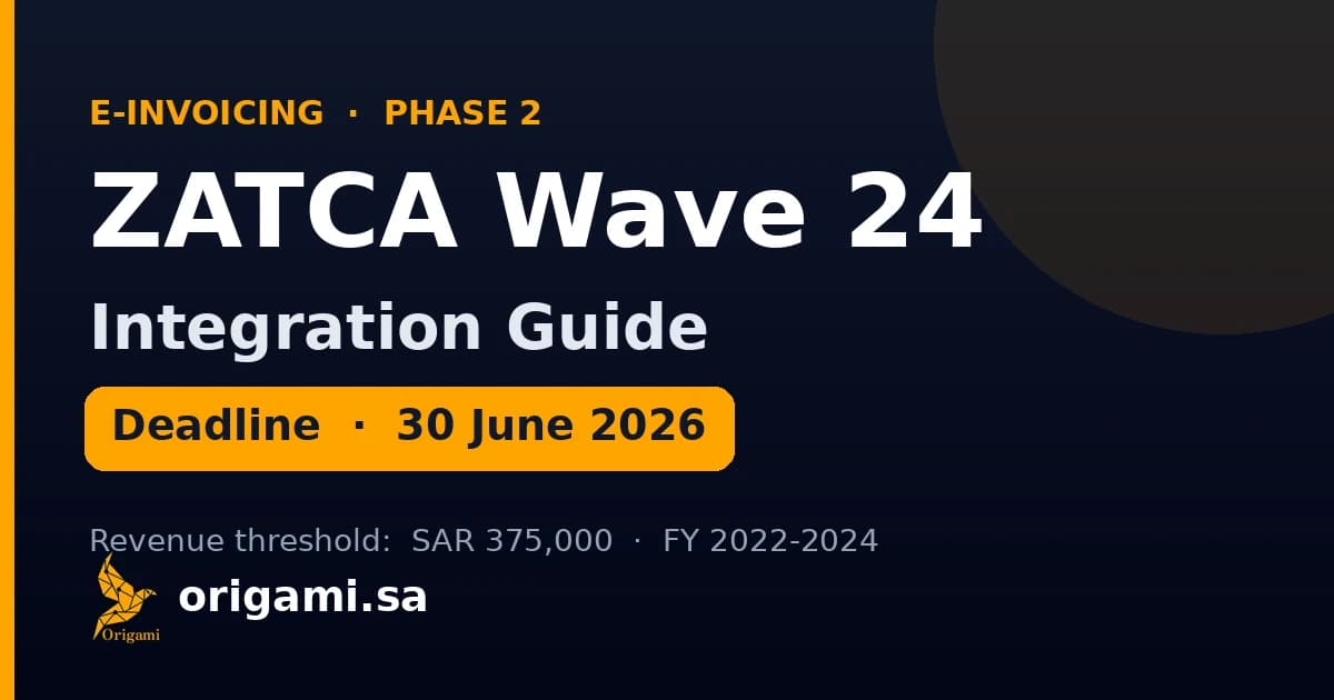 E-Invoicing Phase Two: The Wave 24 Guide Before the June 30, 2026 Deadline